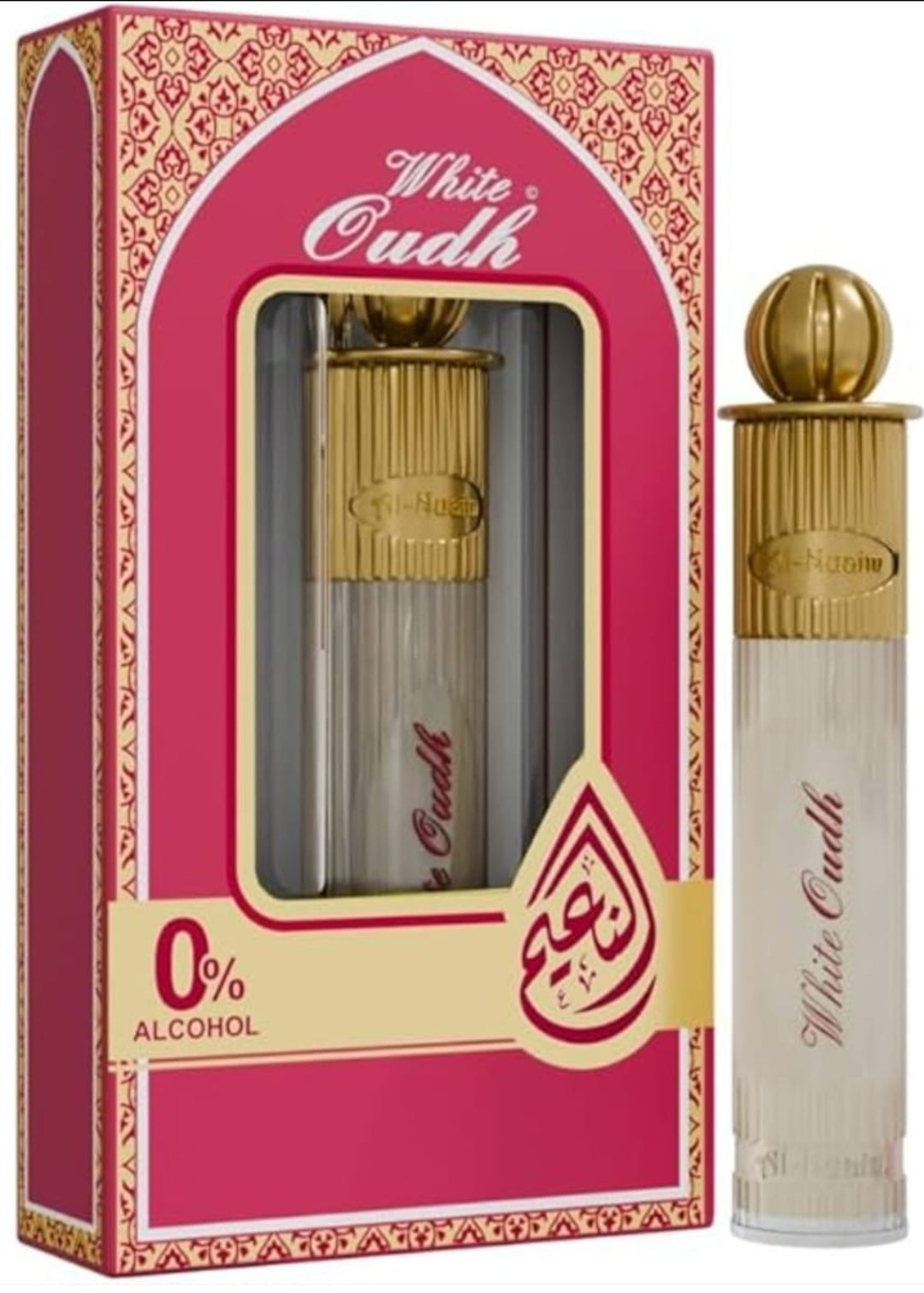 White Oudh Al Nuaim Attar Long Lasting 6ml